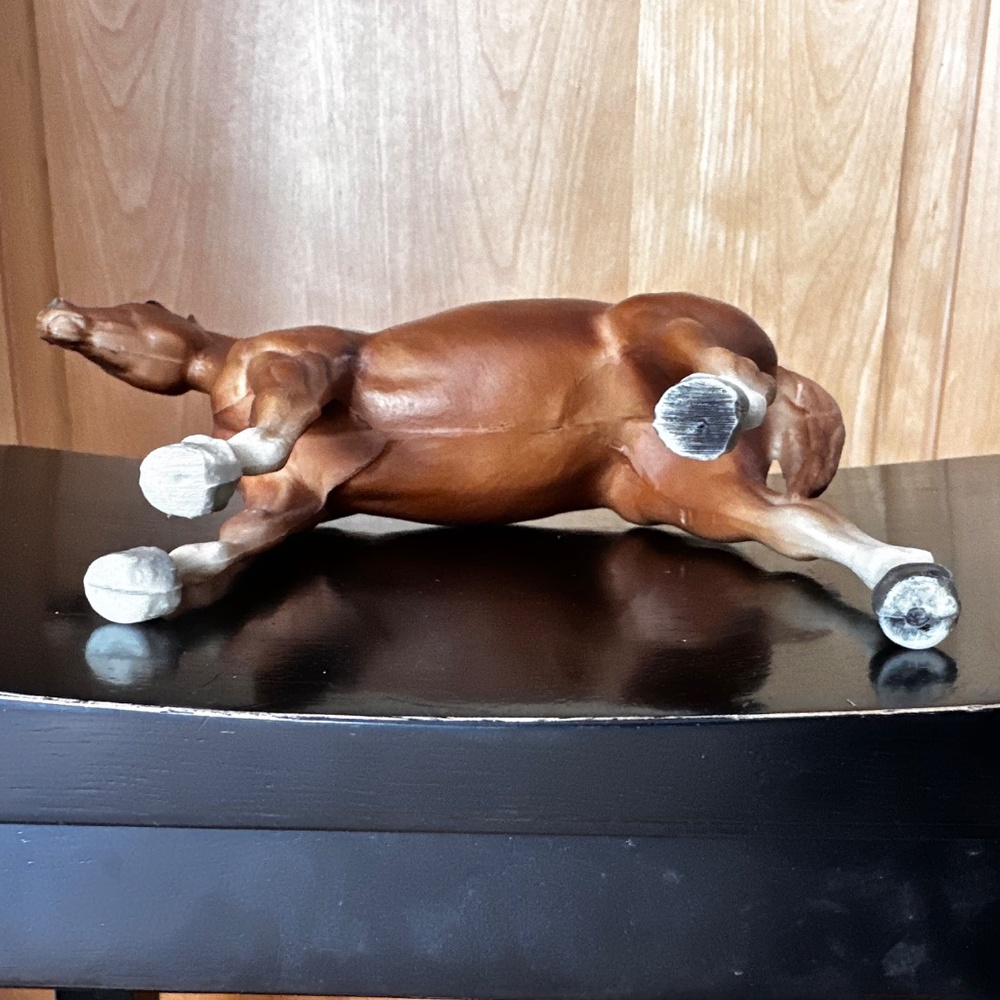 Vintage Breyer Traditional Palomino Variation Quarter Horse Yearling #102(B) - Picture 9 of 10